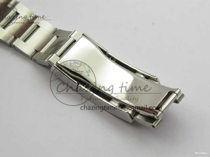 MiroTime 0319 TechFriendly Daytona 116520 SS UBF Best Edition Ice Blue MOP Crystal Markers Dial on SS Bracelet A 2938